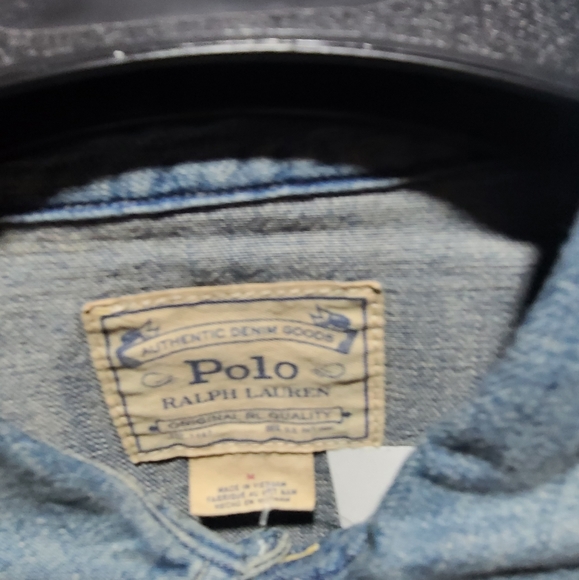 Ralph Lauren Polo Western Distress Button Down New with Tags - Picture 2 of 2